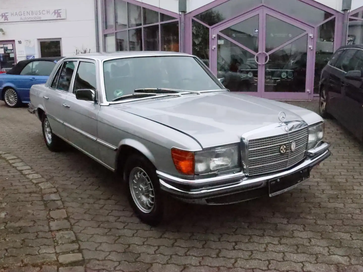 Mercedes-Benz 280 SE W116 Oldtimer Silber - 1