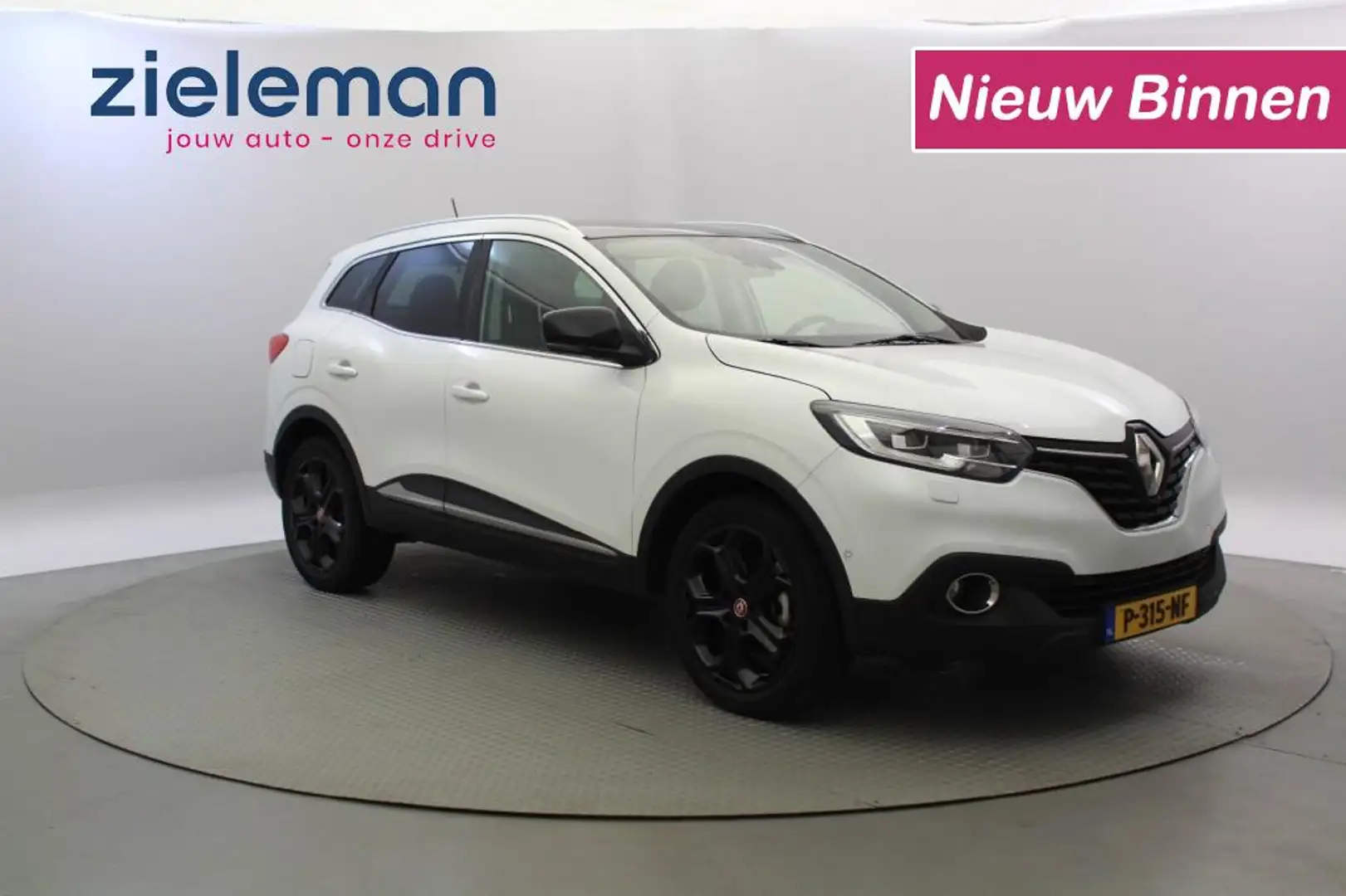 Renault Kadjar 1.2 TCe Extase Automaat - Panorama, Leer, Navi, Cr Blanc - 1
