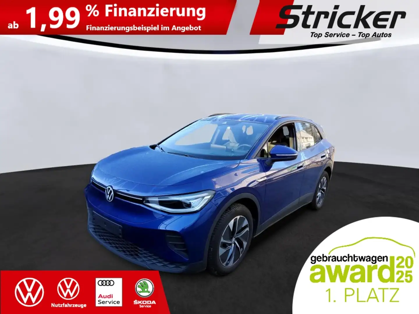 Volkswagen ID.4 Pro Performance 150/77 279,-ohne Anzahlung Navi A Bleu - 2