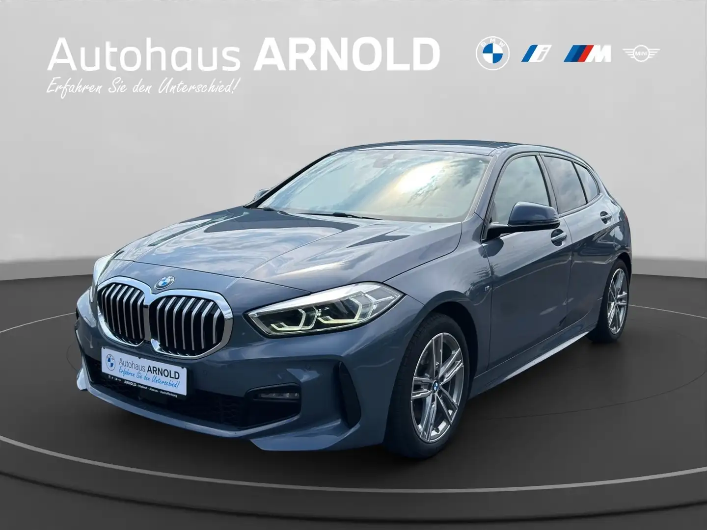 BMW 118 i Hatch M Sport HiFi DAB LED WLAN Tempomat Grigio - 1