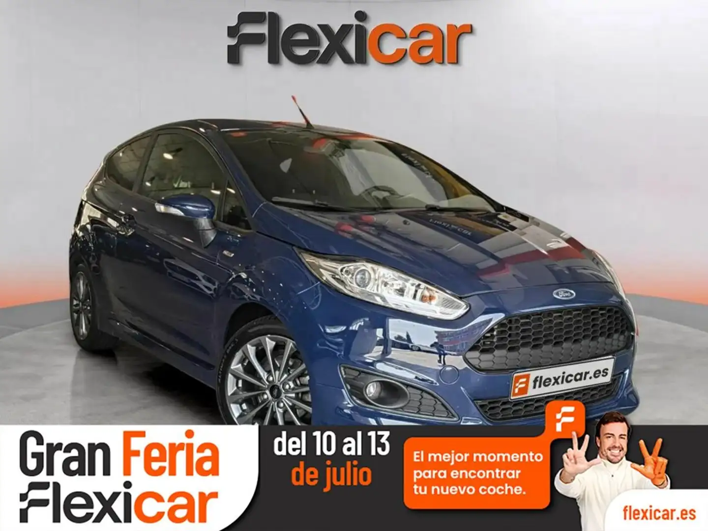 Ford Fiesta 1.0 EcoBoost ST-Line Azul - 1