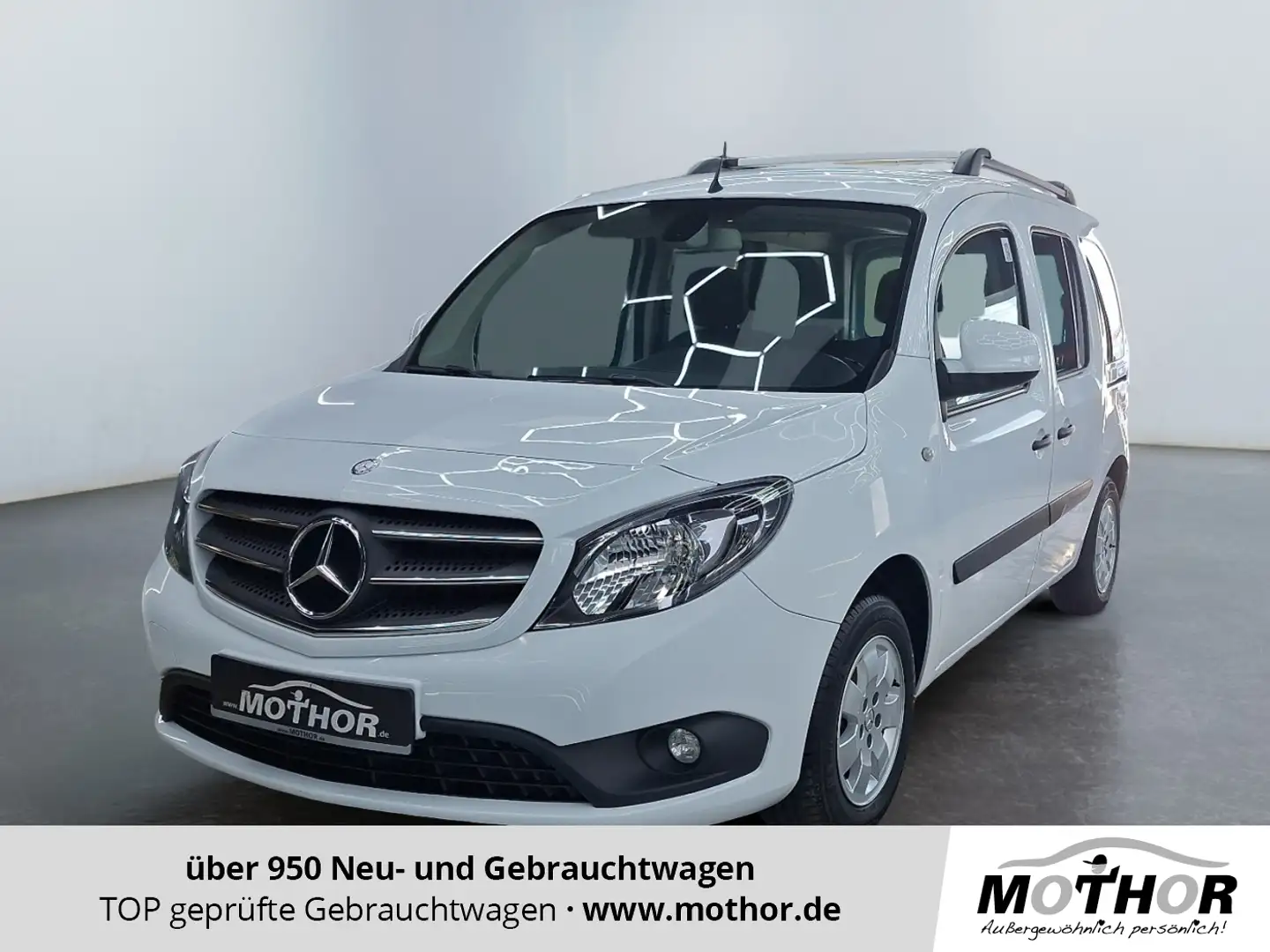 Mercedes-Benz Citan Tourer Kombi 111 CDI USB PDC KAM MP3 Radio Blanco - 1
