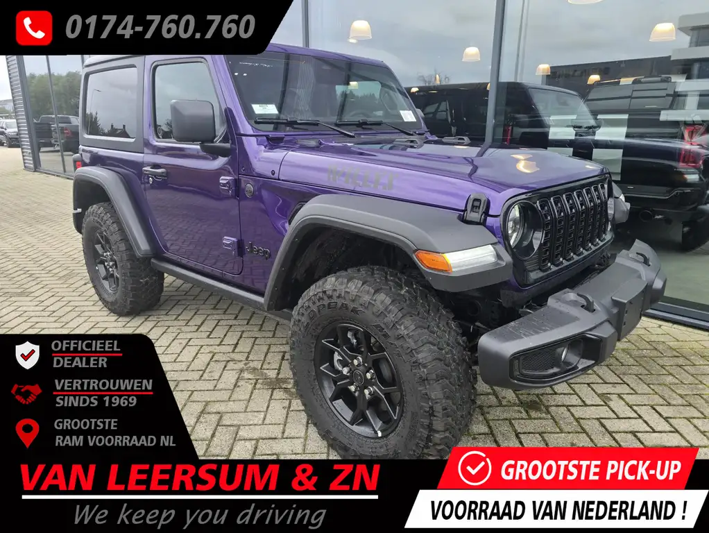 Jeep Wrangler 0 из Европы — купить под ключ