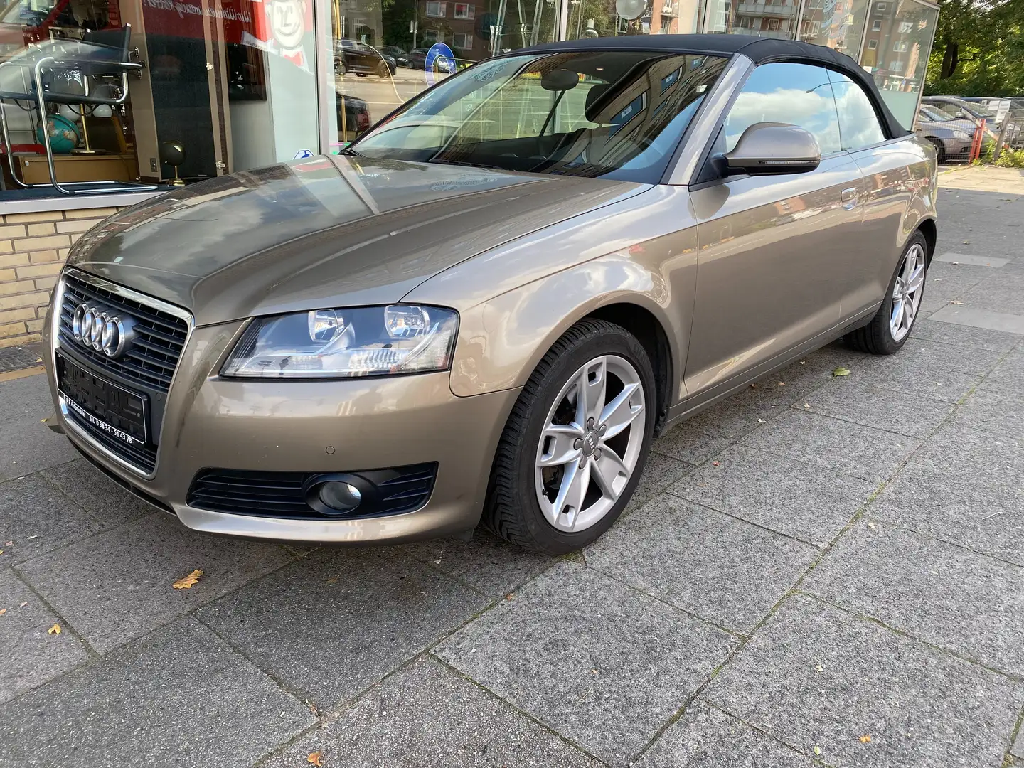 Audi A3 Cabrio 1,8 Ambition 1,8 Klimaautomatik Euro 5 Aluf Bronze - 2