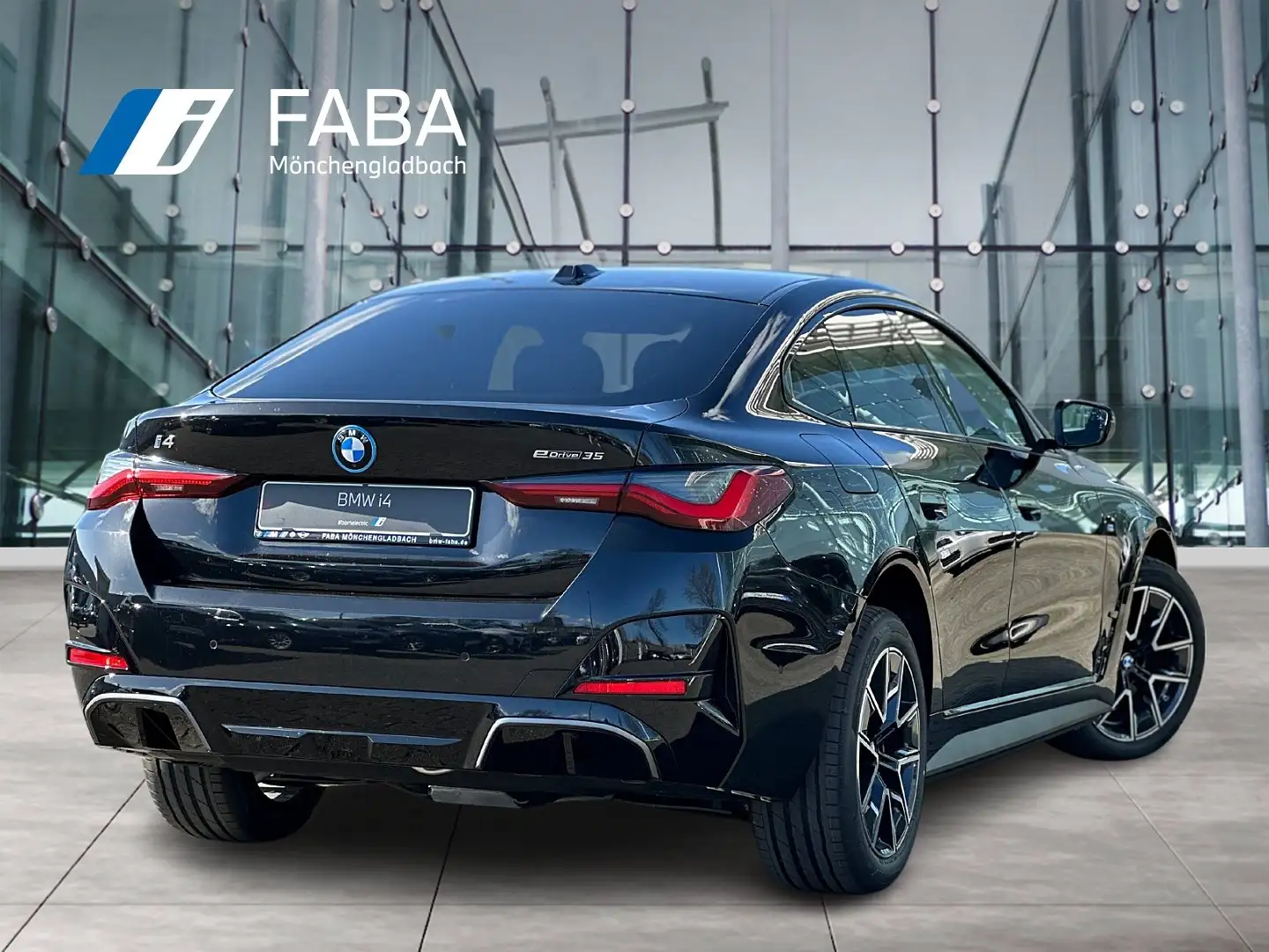 BMW i4 eDrive35 Gran Coupé M Sportpaket HiFi DAB Schwarz - 2