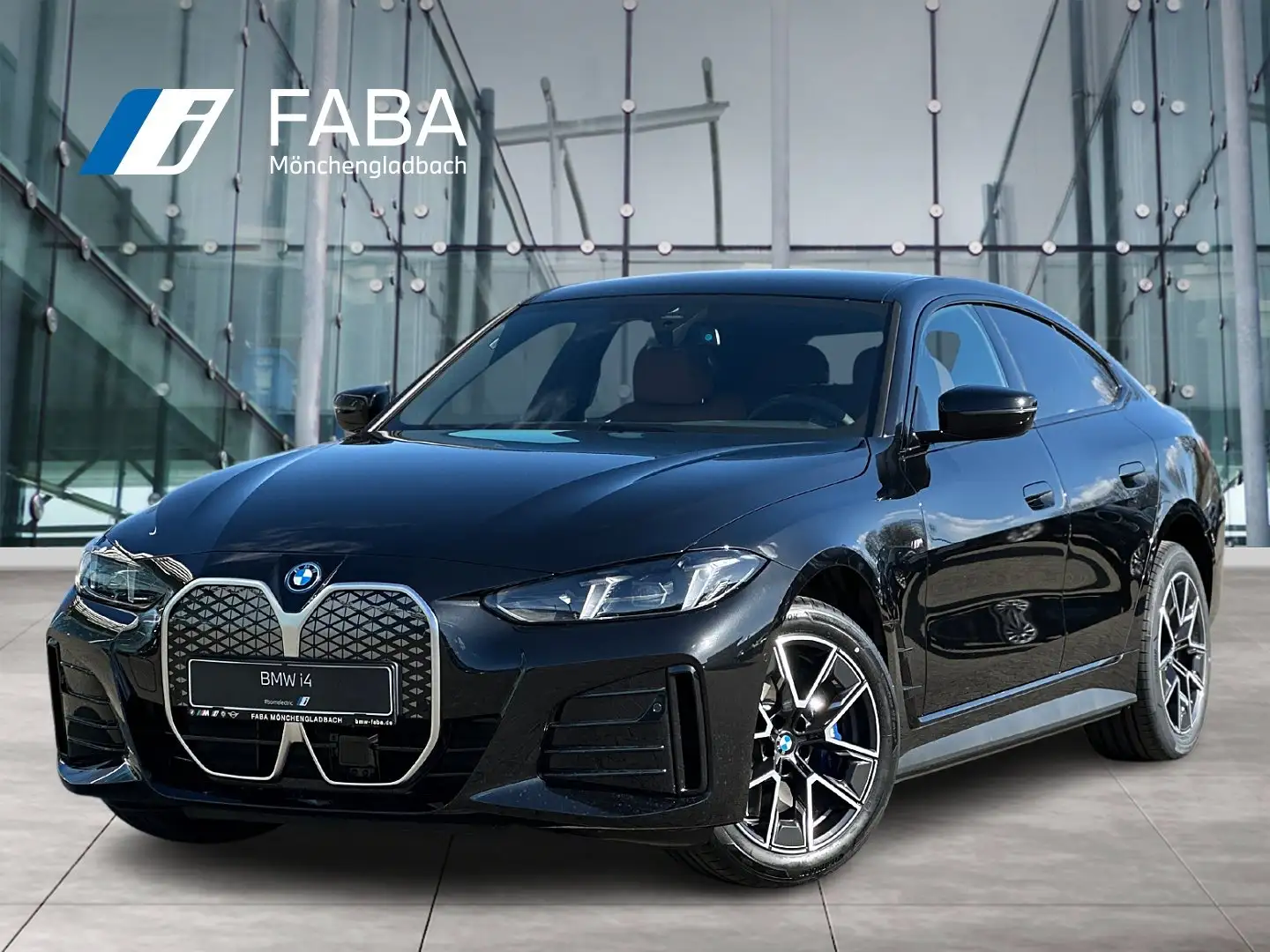 BMW i4 eDrive35 Gran Coupé M Sportpaket HiFi DAB Schwarz - 1