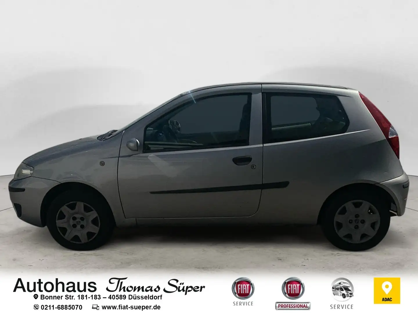 Fiat Punto 1.2 8V Dynamic Klima Allwetter Radio CD Grau - 2