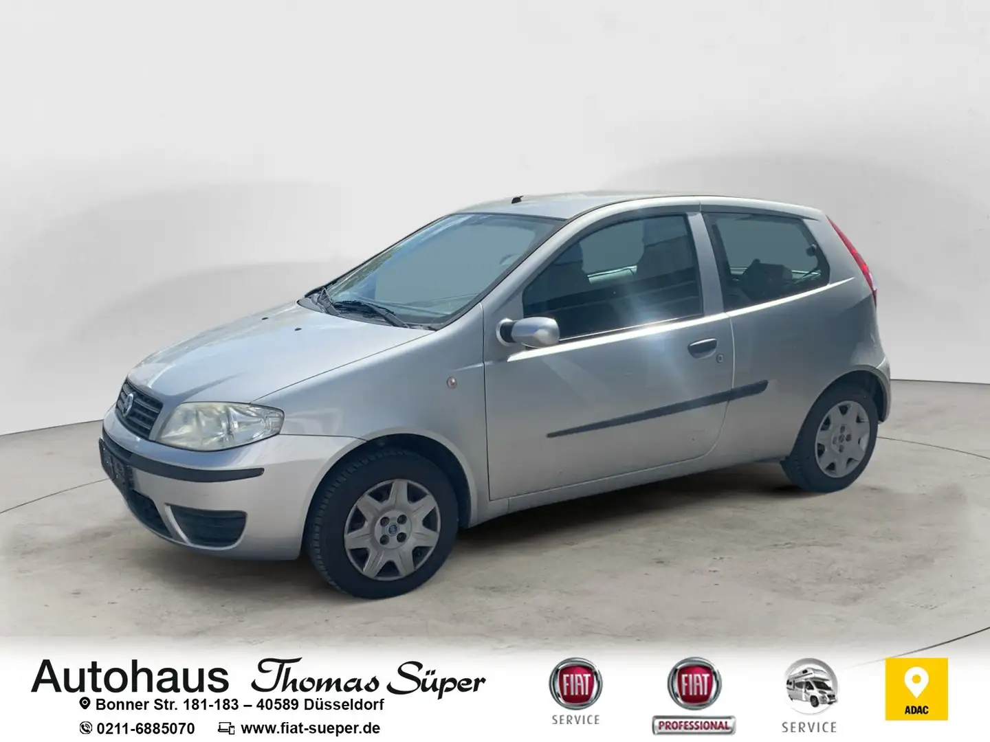 Fiat Punto 1.2 8V Dynamic Klima Allwetter Radio CD Grau - 1