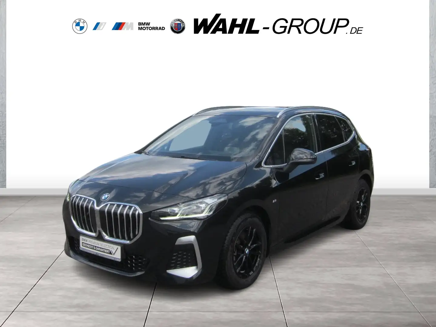 BMW 220 i ACTIVE TOURER M SPORT LC PROF AHK PANO HUD  DAB Schwarz - 1