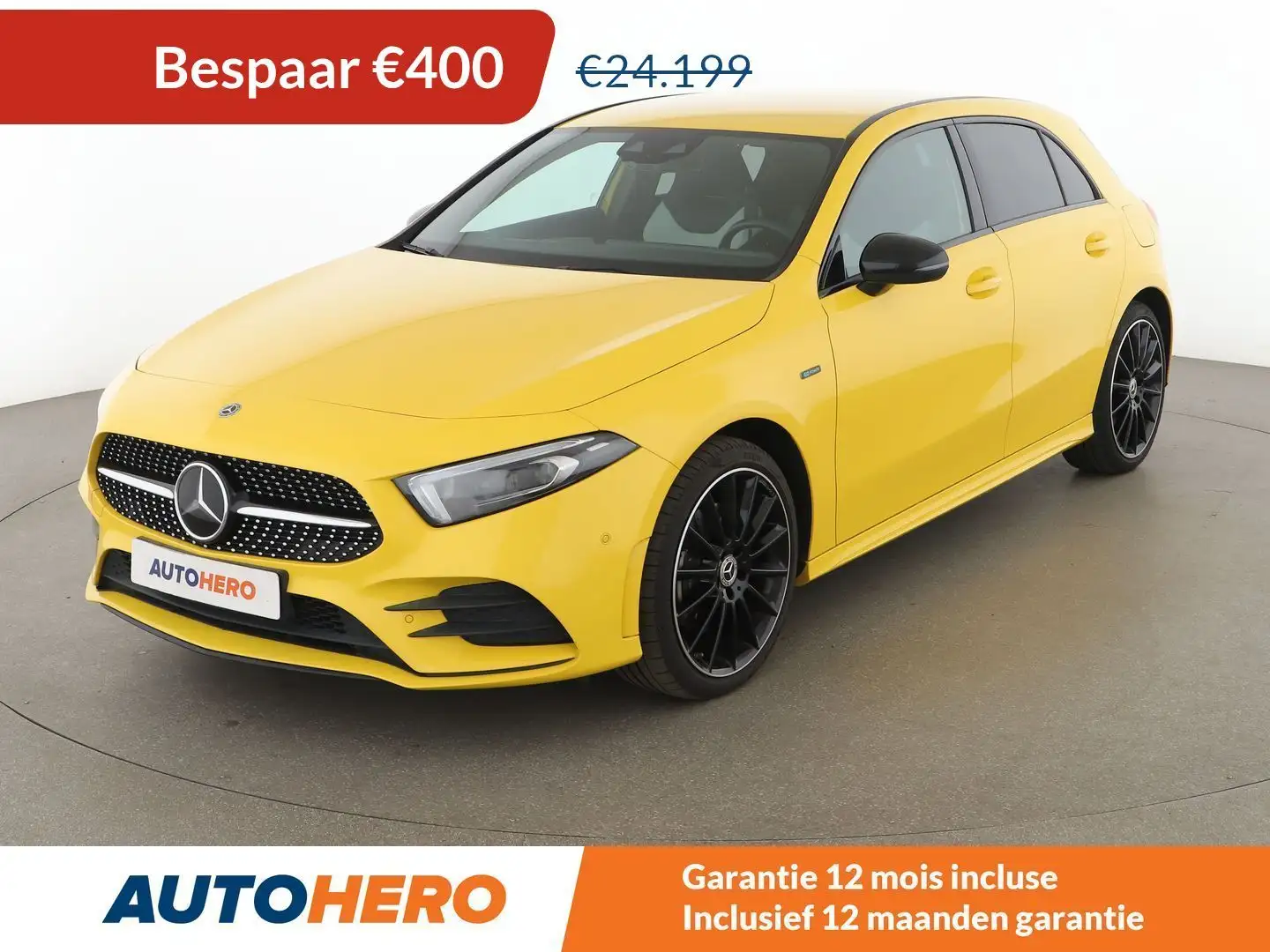 Mercedes-Benz A 250 A 250e AMG Line Geel - 1