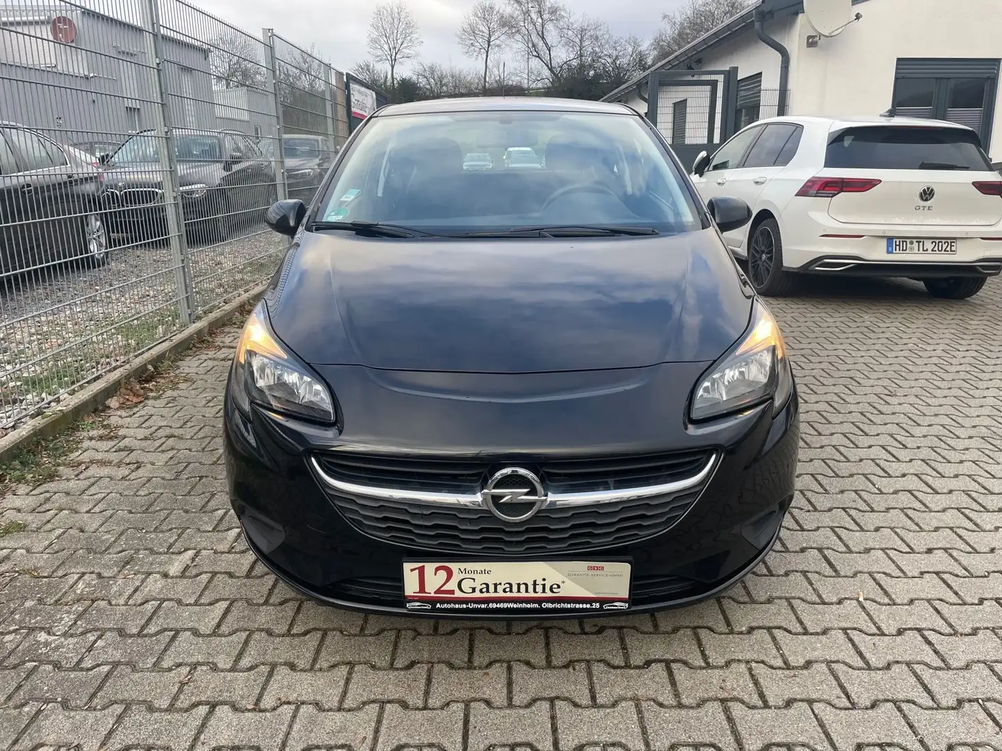 Opel Corsa E Selection 1.2 |KLIMA|1.HAND|GARANTIE| Schwarz - 2