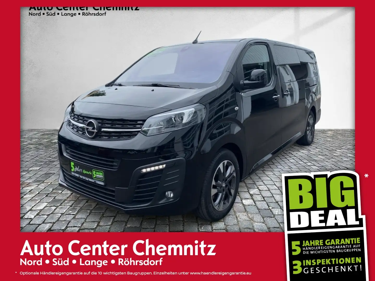 Opel Zafira Life AT8 L Tourer 6Sitze/HeadUp/Leder/Pano Noir - 1