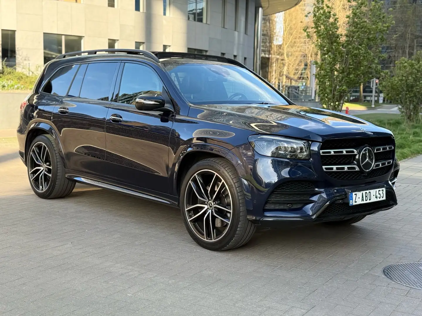 Mercedes-Benz GLS 580 EQ essence et Électrique 7 Places Modrá - 1