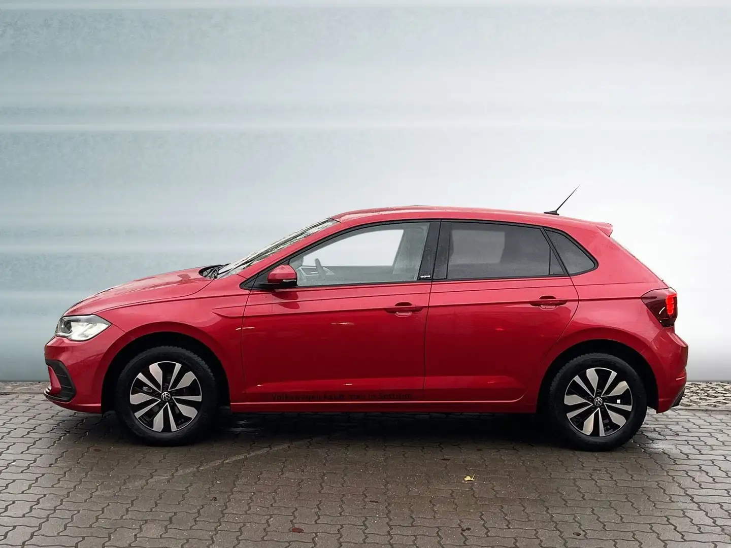 Volkswagen Polo 1.0 TSI Move DSG, Rot - 2