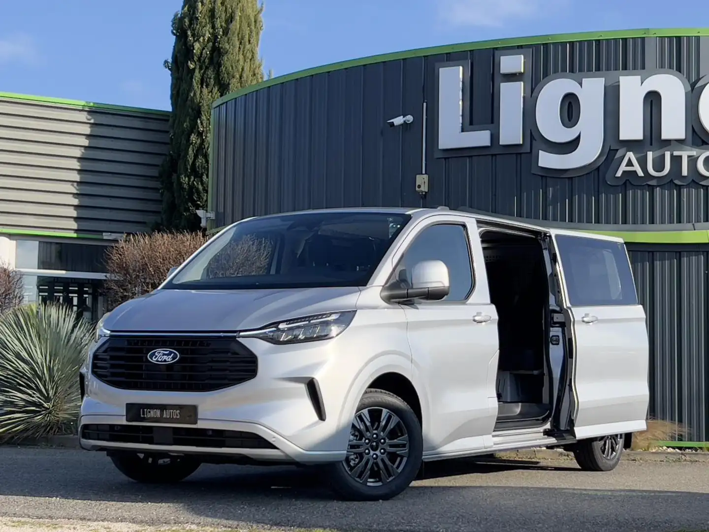 Ford Transit Custom Limited L2H1 2.0 TDCI 170 BVA Zilver - 1