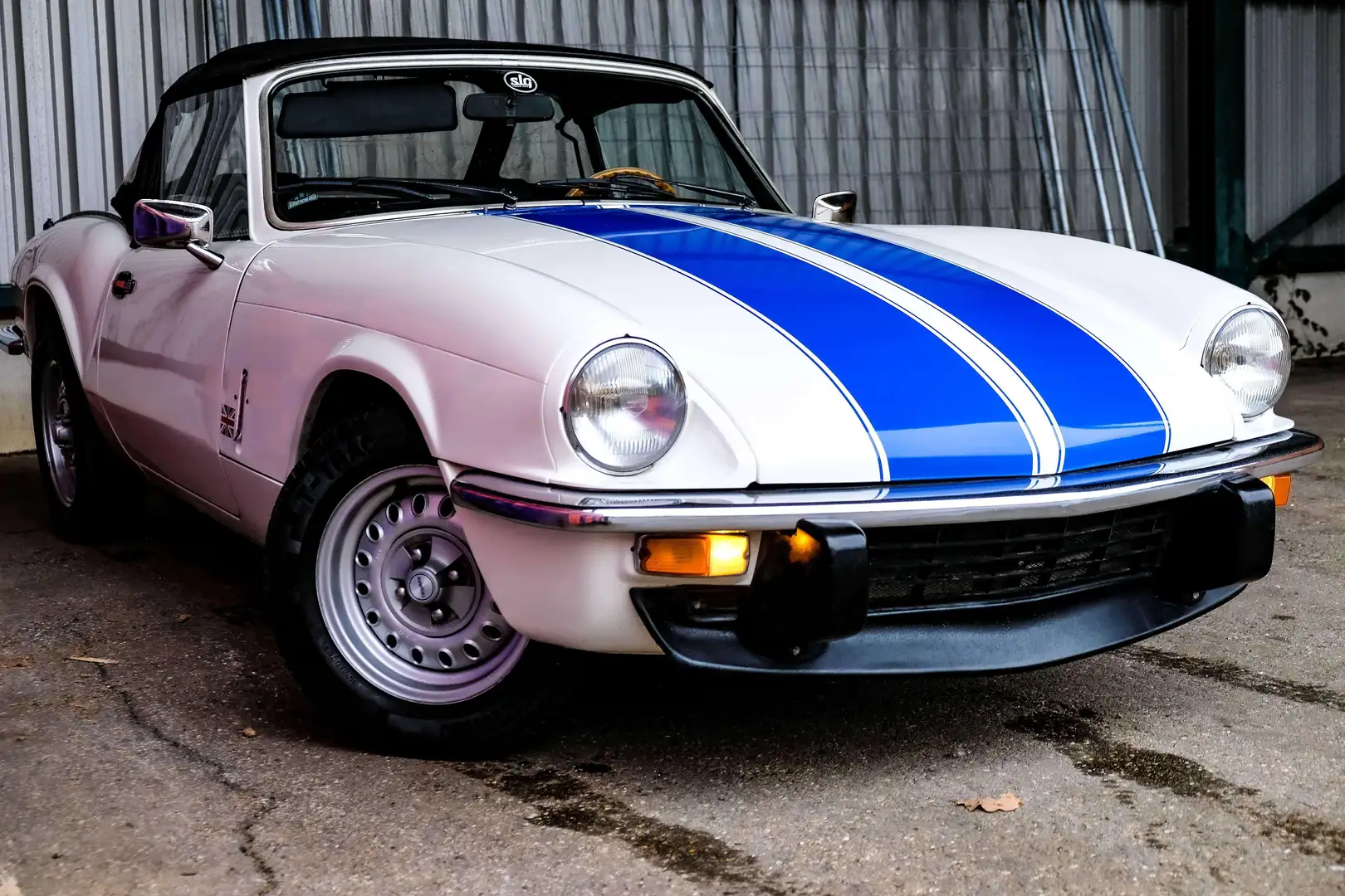 Triumph Spitfire 1500 MK4 Oldtimer Historiek Overname Weiß - 1