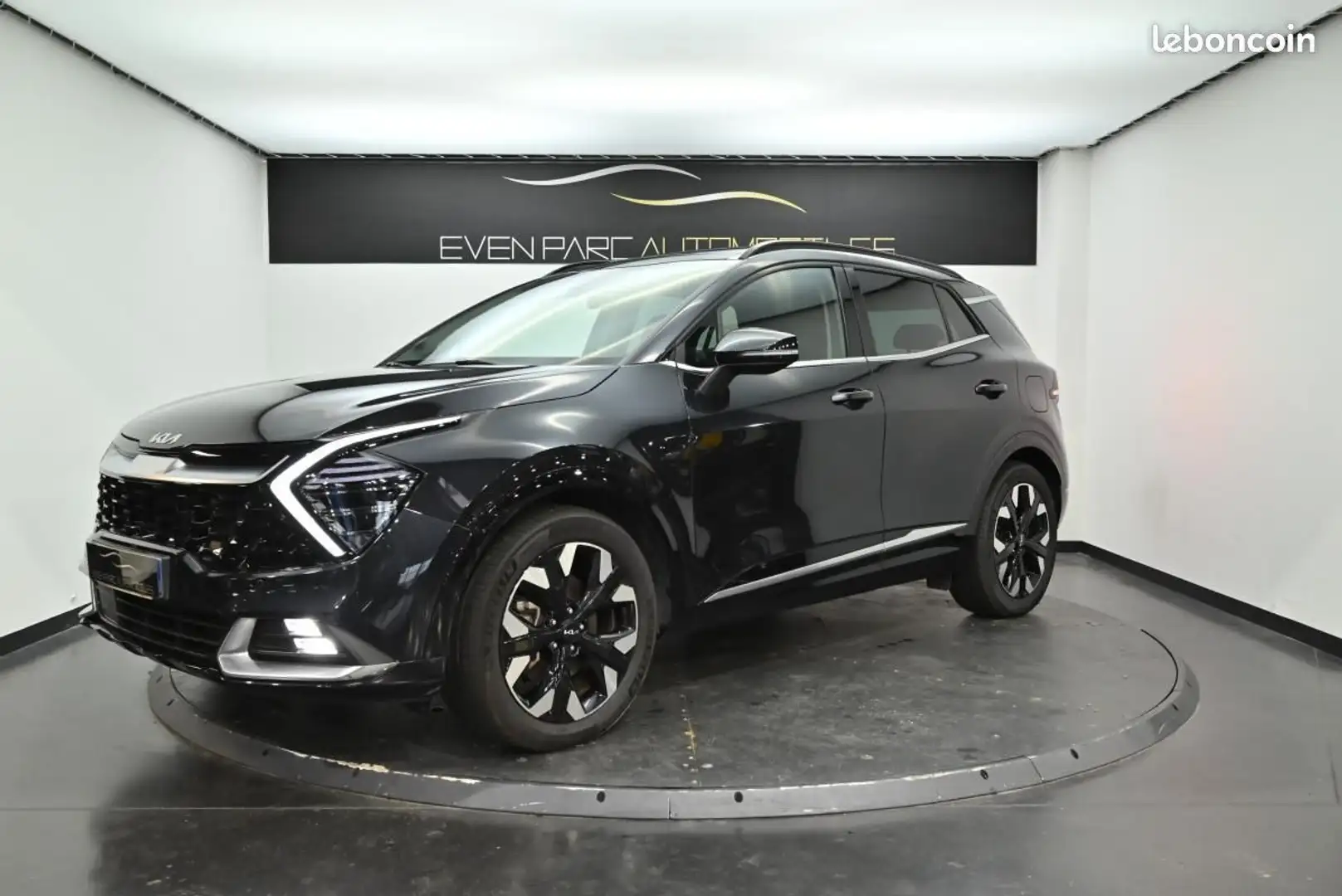 Kia Sportage 1.6 T-GDi 265ch ISG Hybride Rechargeable BVA6 4x4  Black - 1