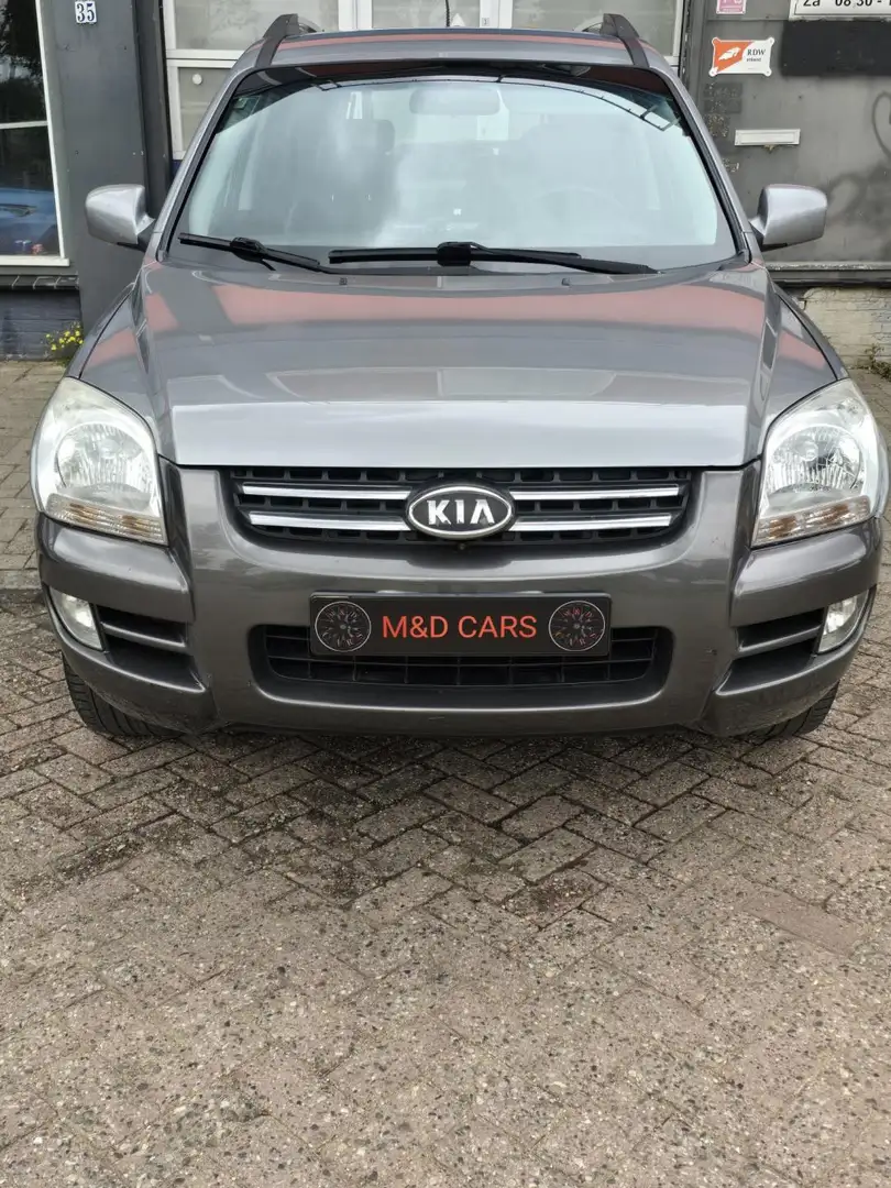 Kia Sportage 2.7 V6 Adventure 4WD NAP/AIRCO/AUTOMAAT/LEER Gris - 2