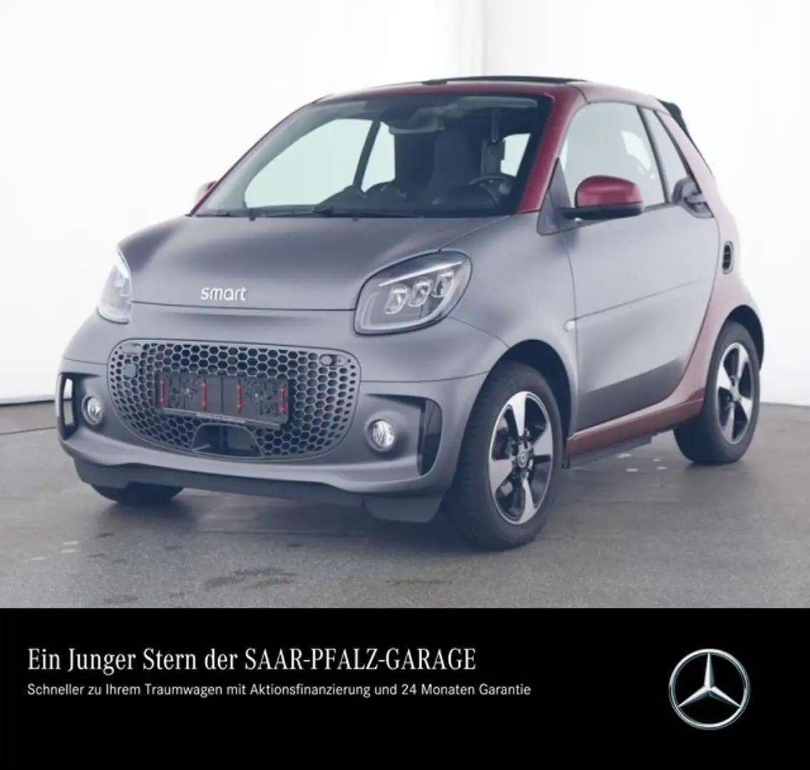 smart forTwo smart EQ fortwo cabrio EXCLUSIVE*SOUND*CARPLAY* Grau - 1