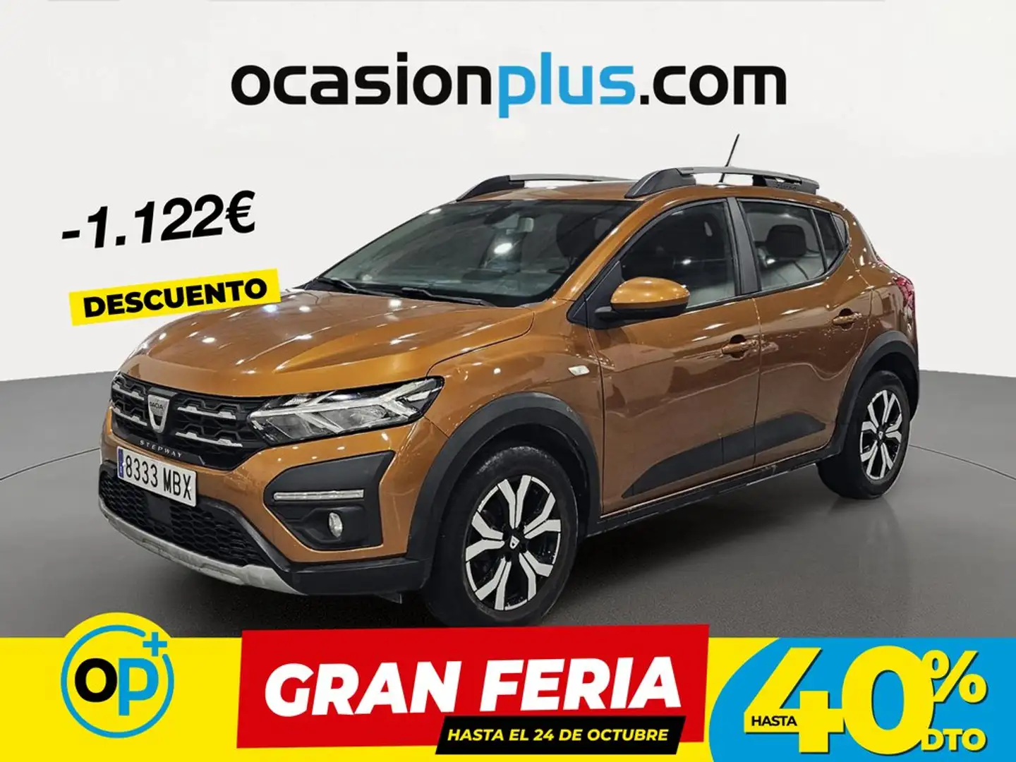Dacia Sandero Stepway ECO-G Comfort 74kW Naranja - 1
