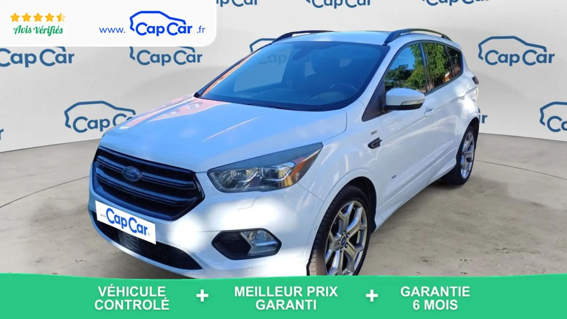 Ford Kuga II 2.0 TDCI 180 AWD BVA ST-Line bijela - 1
