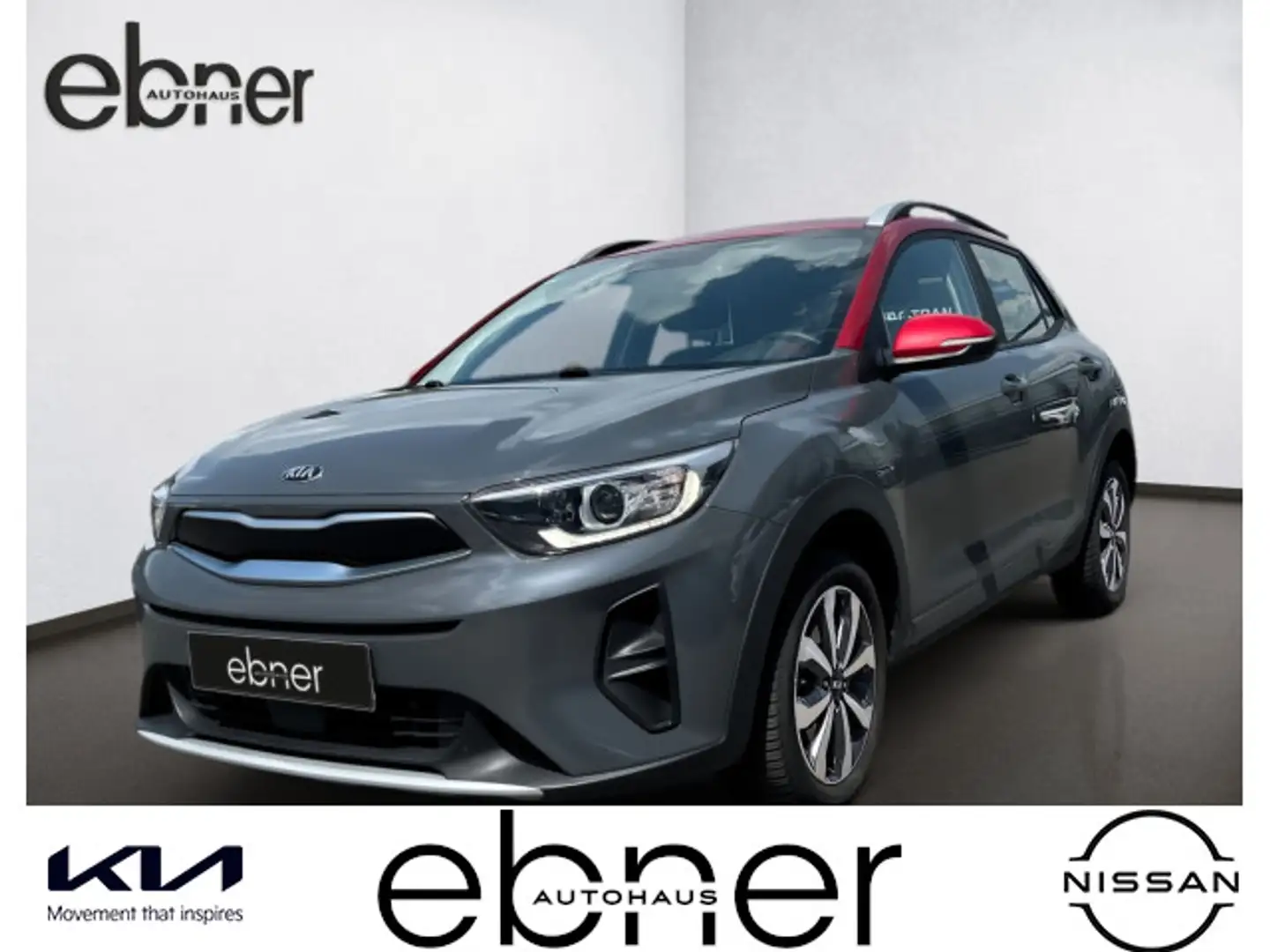 Kia Stonic 1.0 T-GDI Mild-Hybrid Vision 120PS Grau - 1
