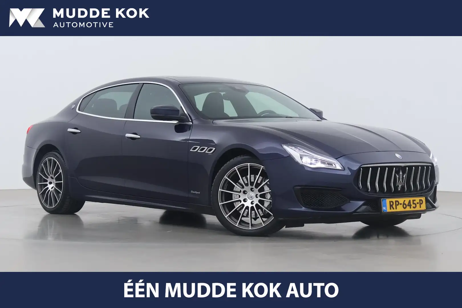 Maserati Quattroporte 3.0 D GranLusso | Schuif/kanteldak | Leder | 360° Modrá - 1