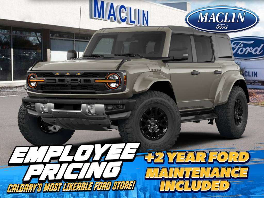 Gray 2026 Ford Bronco Raptor SUV / Crossover Four-Wheel Drive Automatic