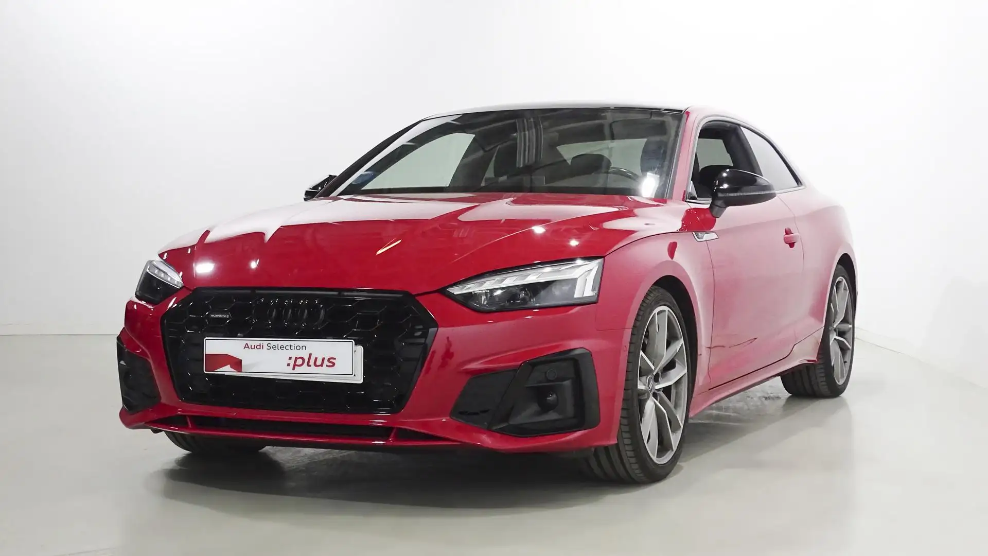 Audi A5 Coupé 40 TDI Black line quattro S tronic Rojo - 1