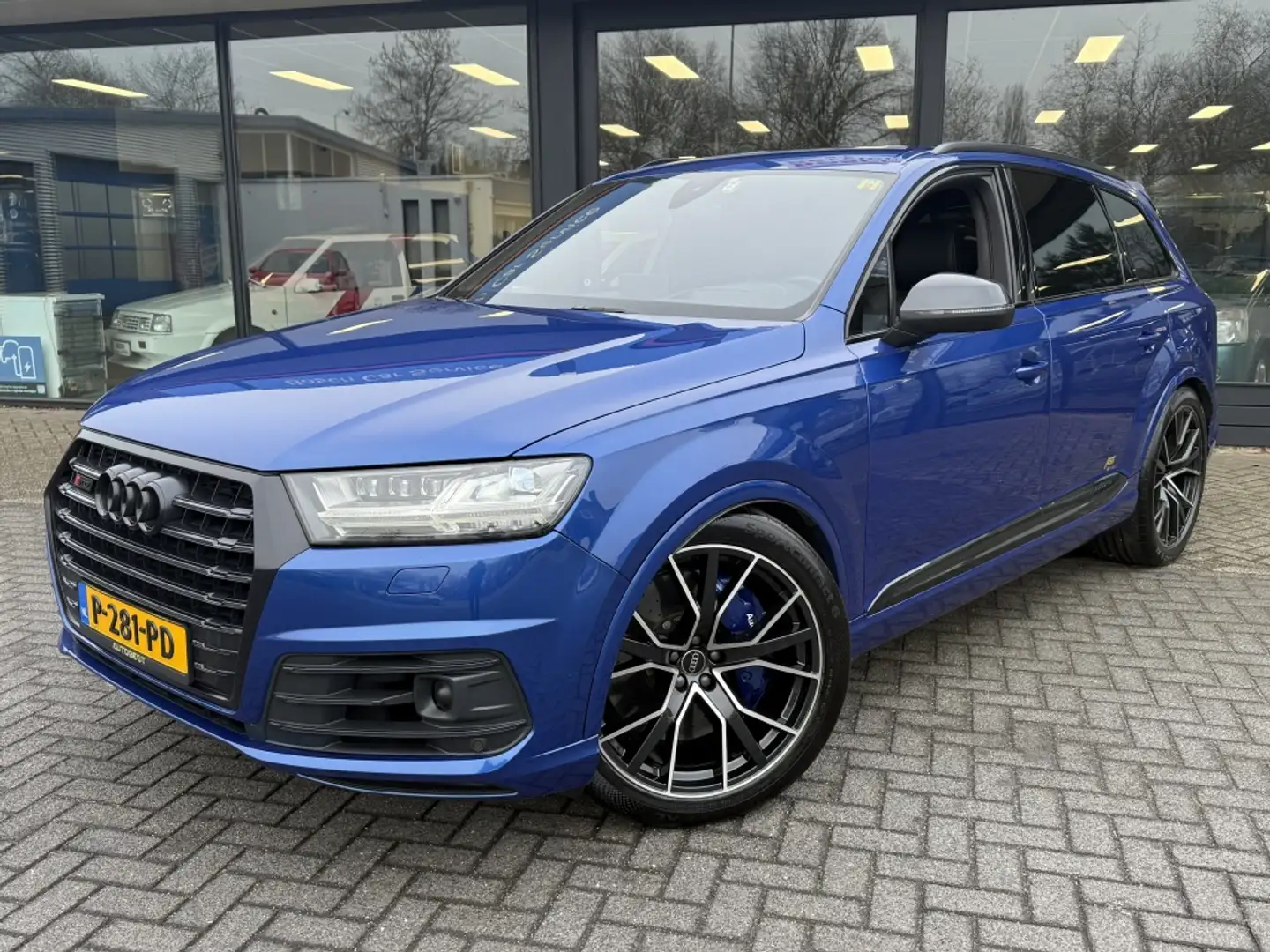 Audi Q7 4.0 TDI SQ7 7pers ABT uitgev. keramisch toptstaat! Blau - 1
