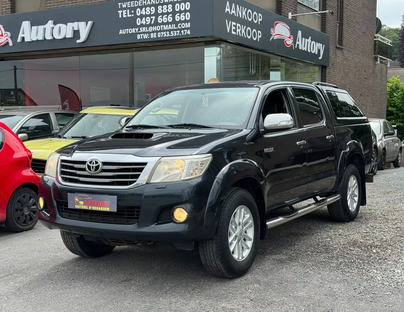 Toyota Hilux 3.0 D-4D 4WD Atacama Belge ! Noir - 1