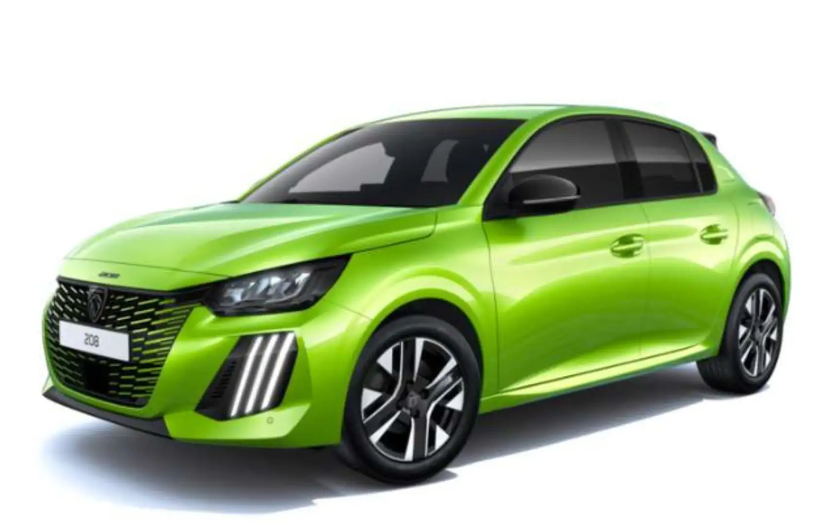 Peugeot 208 ALLURE HYBRID 110 e-DSC6 Jaune - 2
