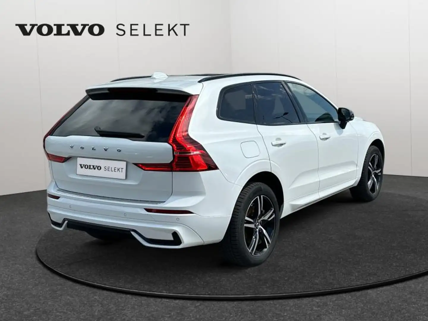 Volvo XC60 T6 Plus Dark / Hybride Weiß - 2