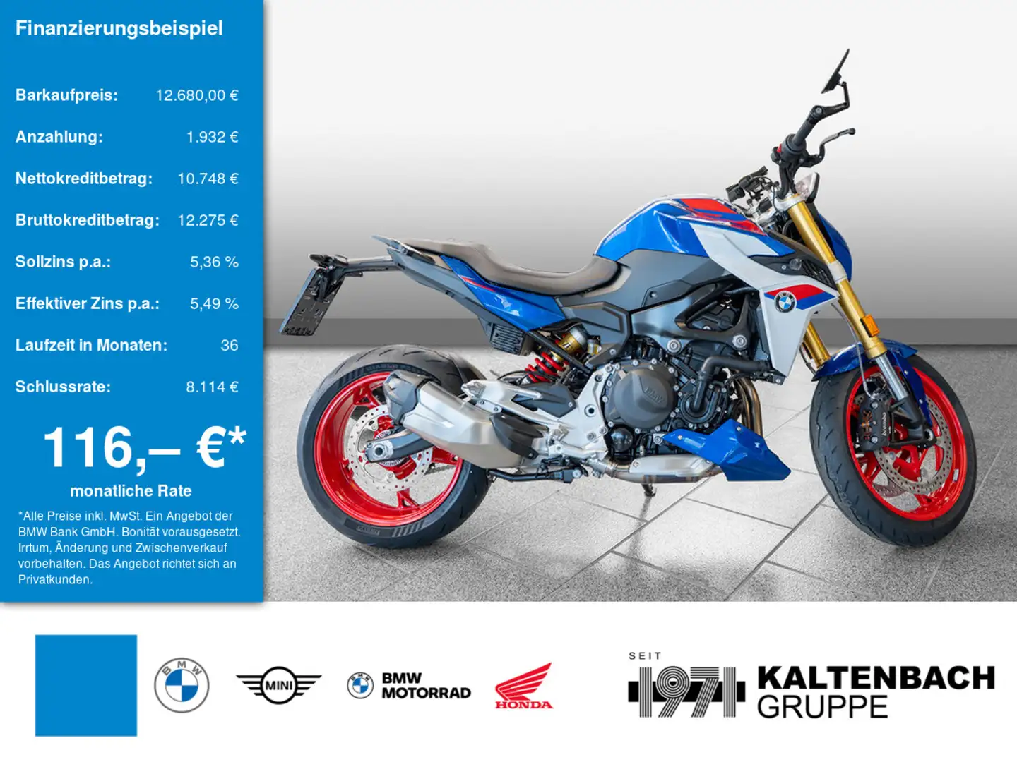 BMW F 900 R Sport KOMFORT-P. DYNAMIC-P. Azul - 1