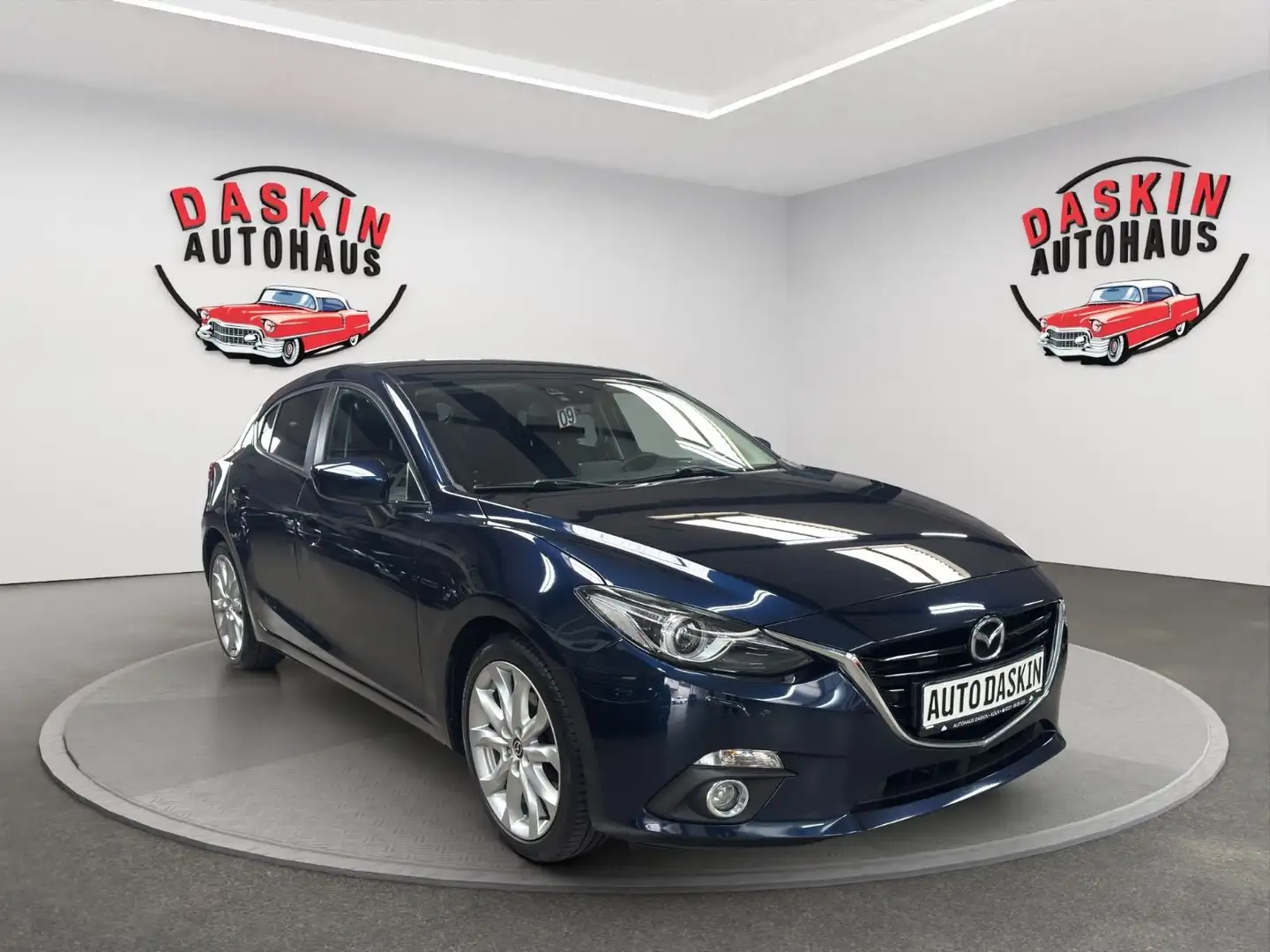 Mazda 3 Lim. Sports-Line AUTOMATIK/SCHECKHEFT/TÜV NEU Blau - 1