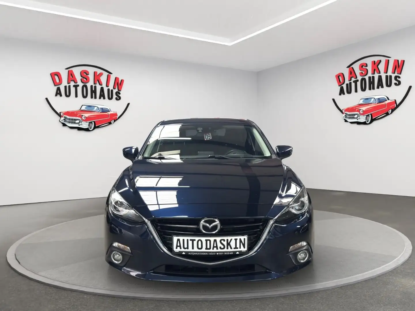 Mazda 3 Lim. Sports-Line AUTOMATIK/SCHECKHEFT/TÜV NEU Blau - 2