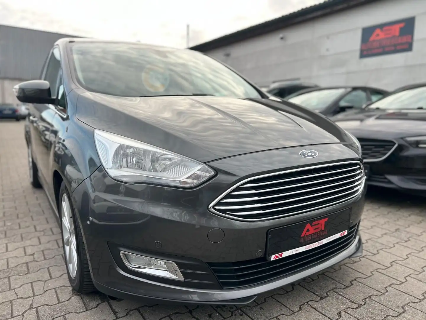 Ford C-Max C-MAX Titanium, Navi, PDC, Kamera, AHK, 2.Hand Grau - 1
