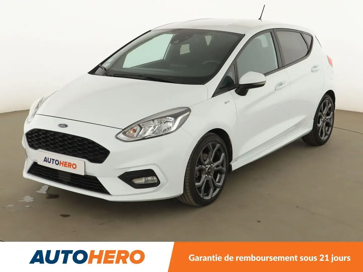 Ford Fiesta 1.0 EcoBoost ST-Line Blanc - 1