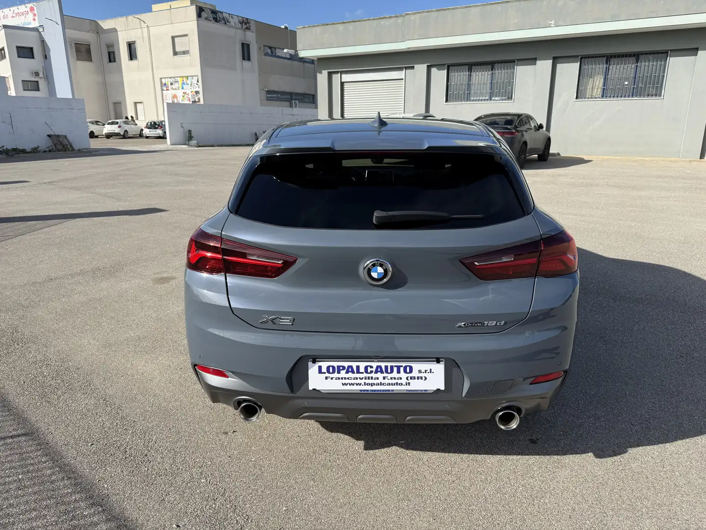 BMW X2 X2 F39 xdrive18d Msport X auto Grigio - 2