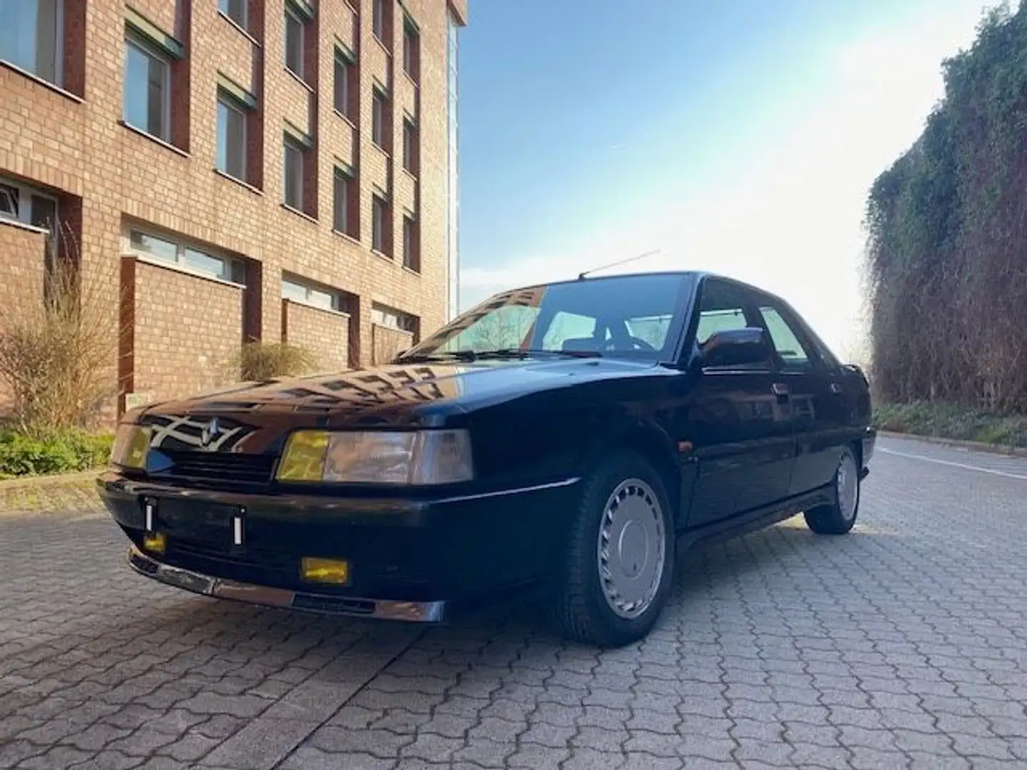 Renault R 21 Turbo, 175PS, Klima, Leder, 2.Hd. Schwarz - 1