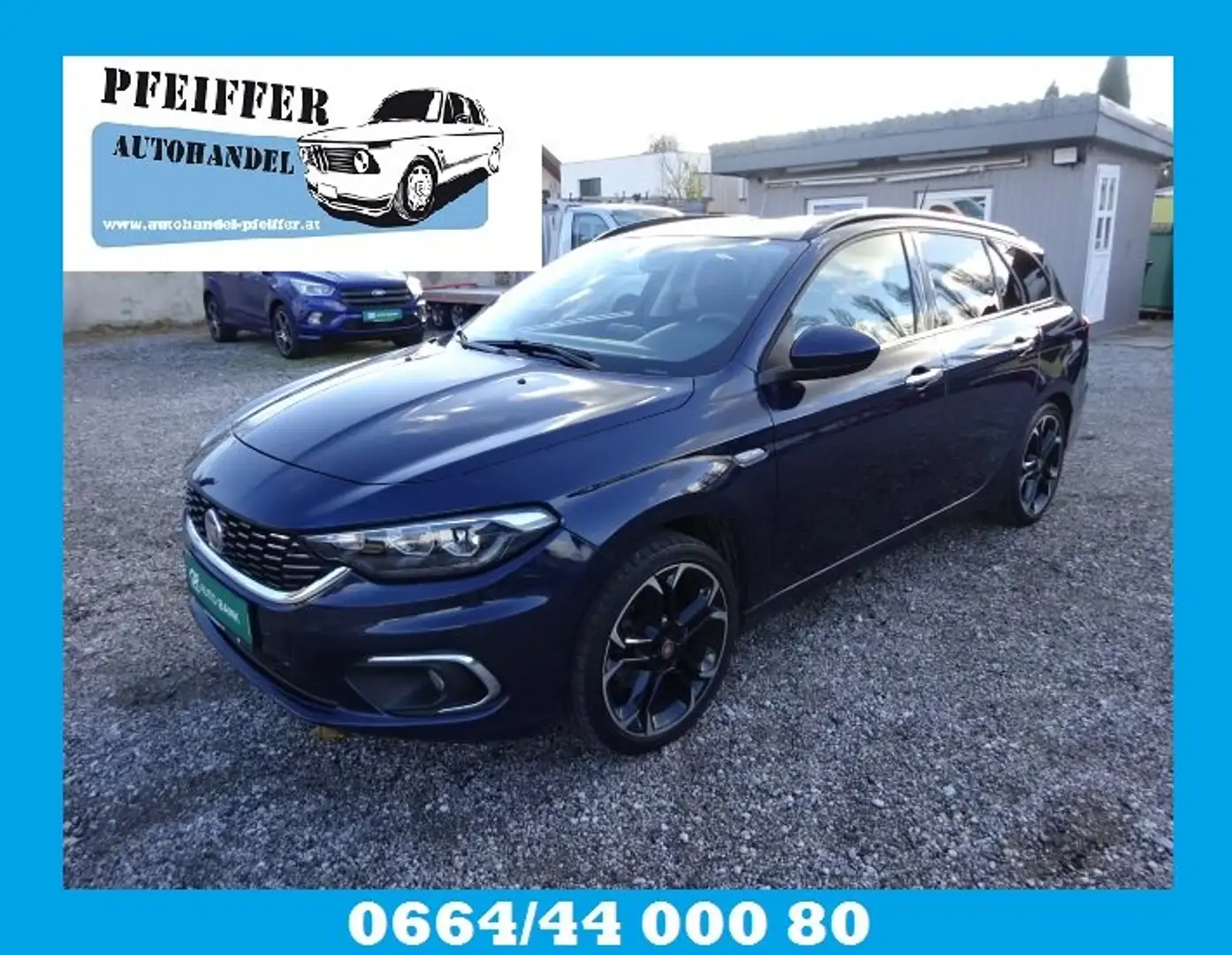 Fiat Tipo Business top Ausstattung Pickerl neu 8 x Alufelgen Blau - 1