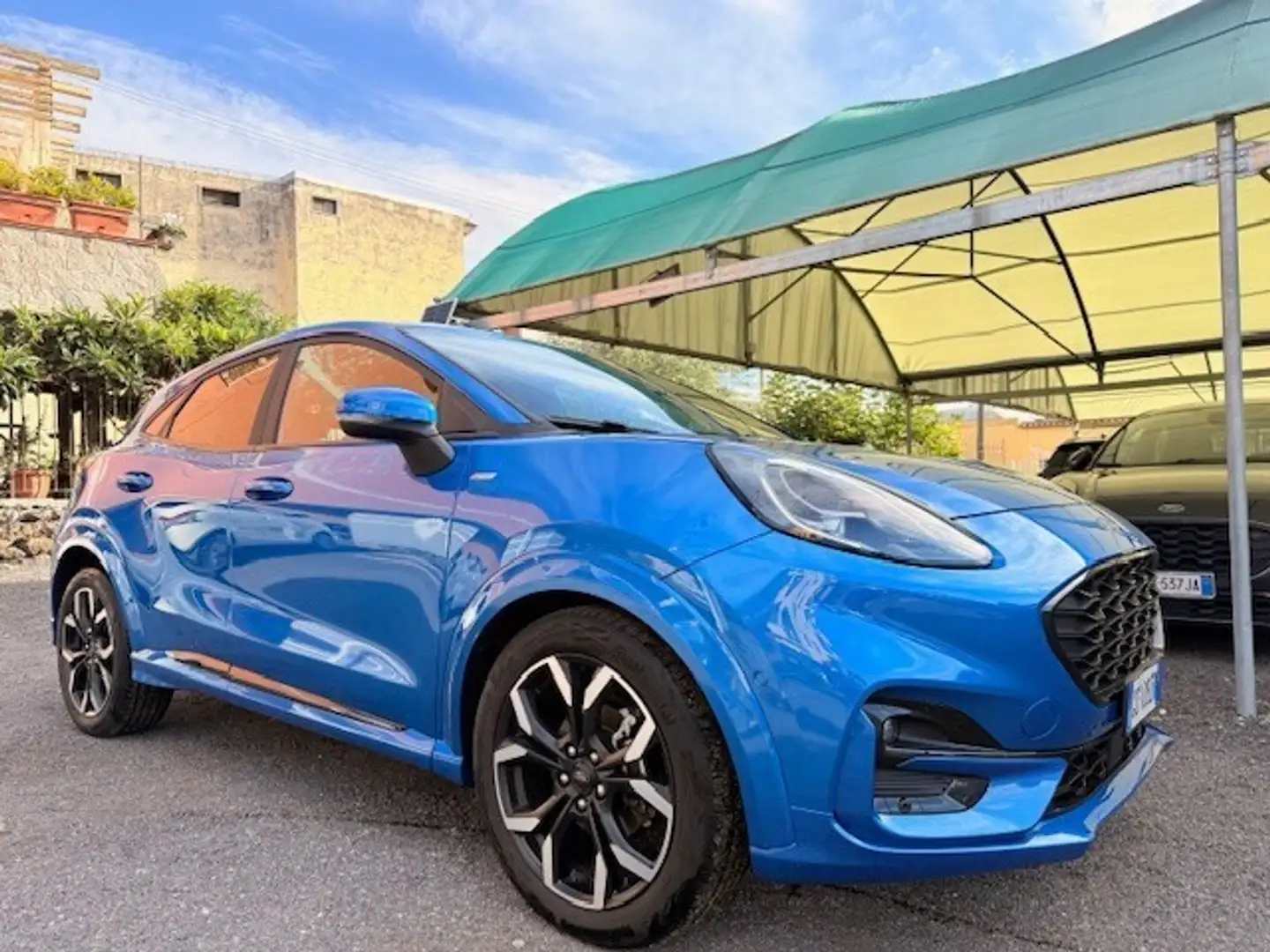 Ford Puma Puma 1.0 EcoBoost Hybrid 125 CV S&S ST-Line X Bleu - 1