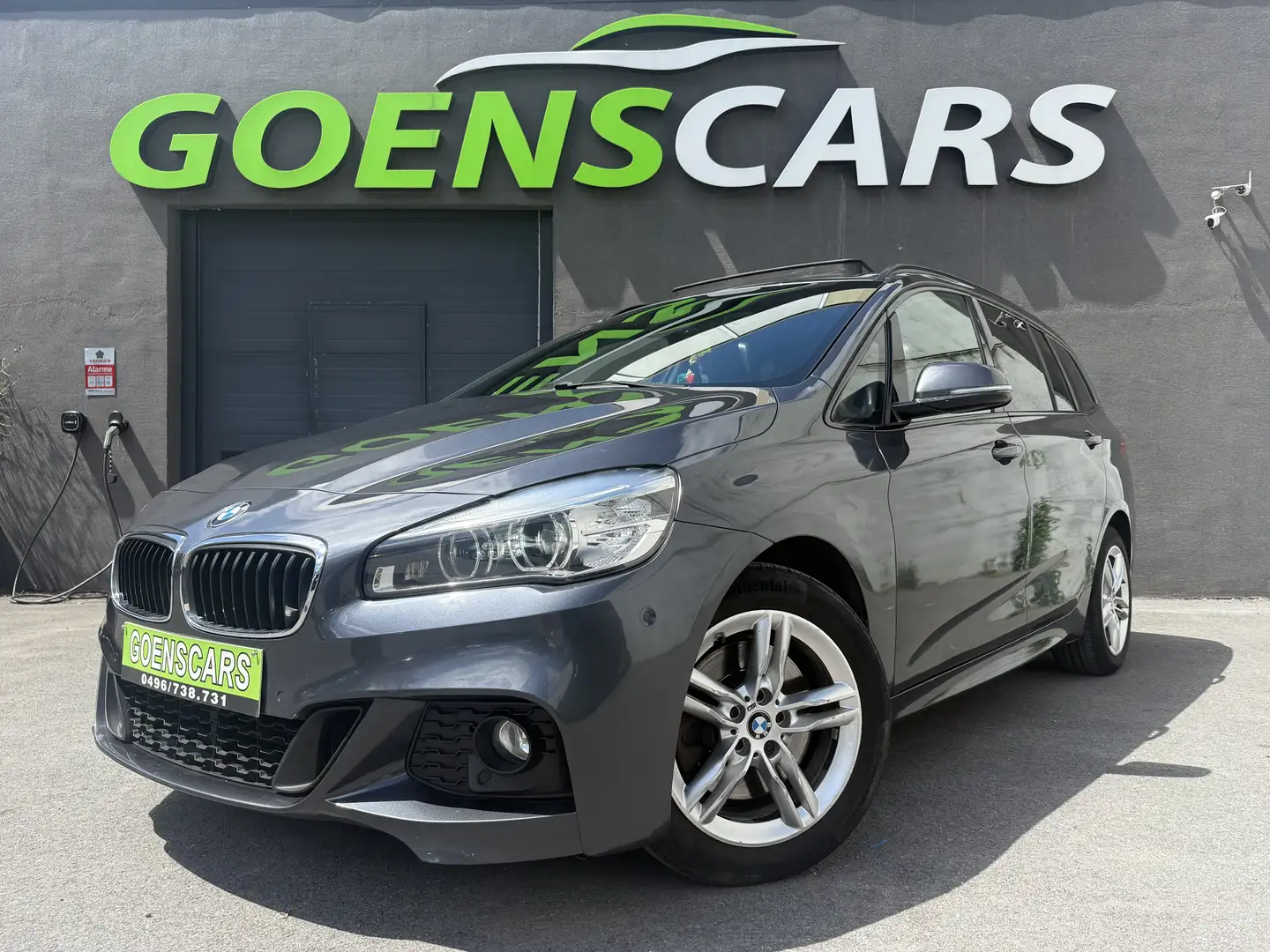 BMW 220 GRAN TOURER X-DRIVE PACK M 7PL,TOIT OUV,CUIR Grijs - 1