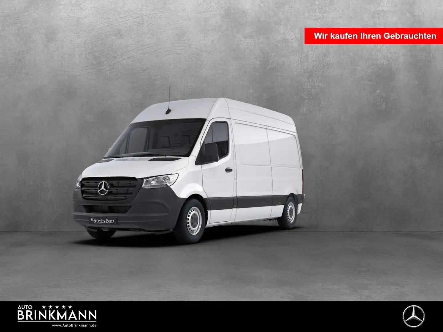 Mercedes-Benz Sprinter Sprinter 214 CDI Hochdach Kamera/MBUX Weiß - 1
