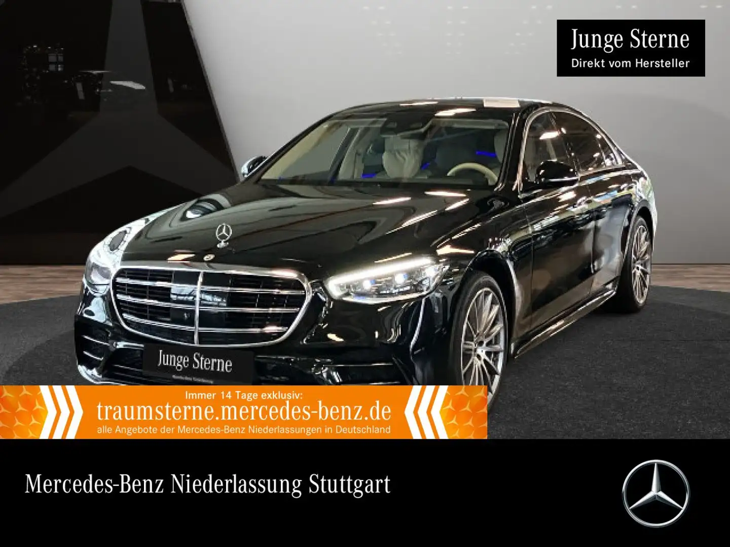 Mercedes-Benz S 600 S 580 e 4M AMG+NIGHT+PANO+DIGITAL-L+BURMESTER4D+3D Schwarz - 1