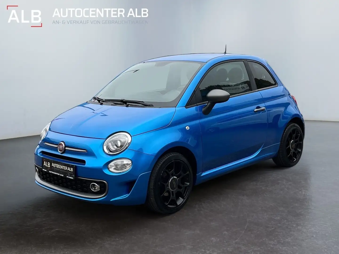 Fiat 500 S/KLIMA/XENON/EURO.6/1.HAND/ Bleu - 1