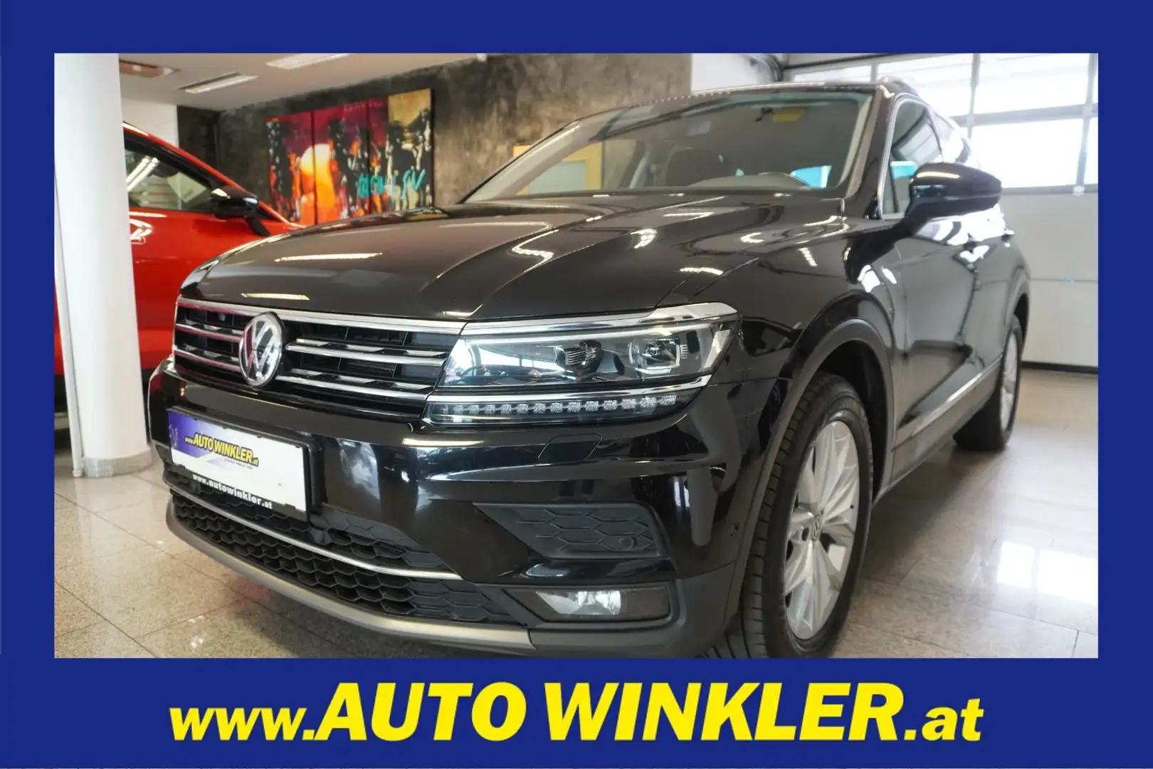 Volkswagen Tiguan 2.0TDI Highline 4Motion Virtual/Navi/Keyless/LED/ Schwarz - 1