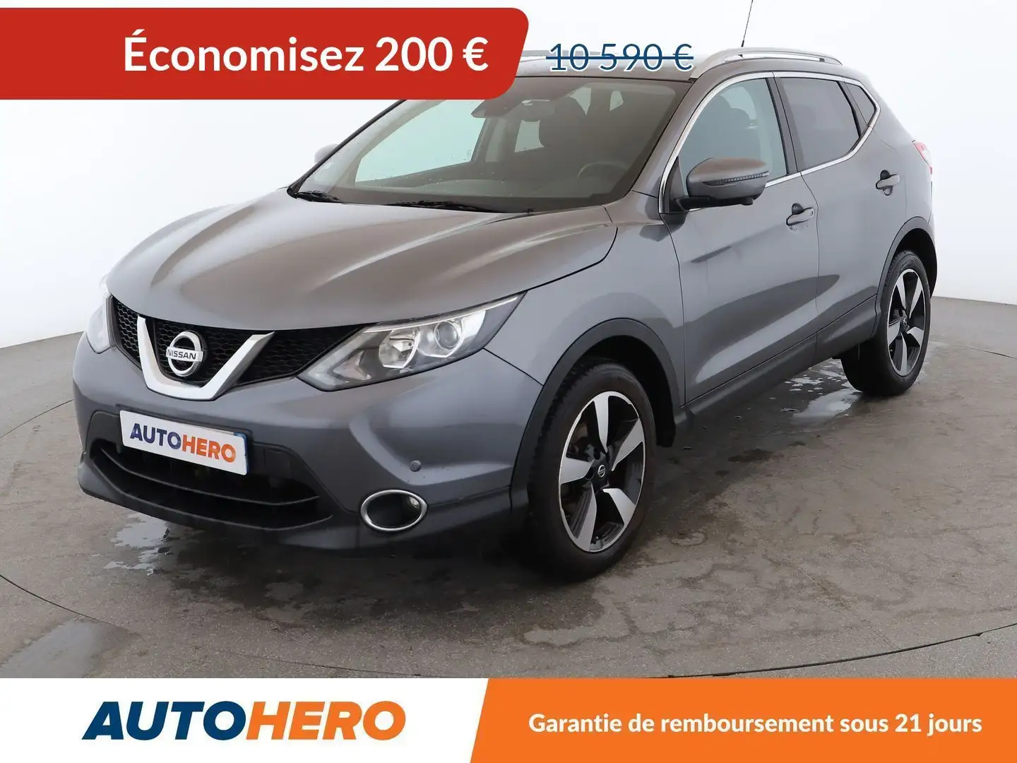 Nissan Qashqai 1.2 DIG-T Connect Edition Gris - 1