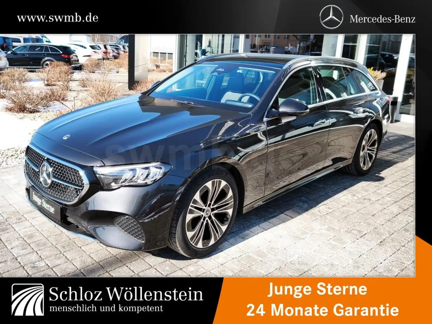 Mercedes-Benz E 220 d 4M T Avantgarde/LED/AHK/DISTRONIC/Pano-D Grijs - 1