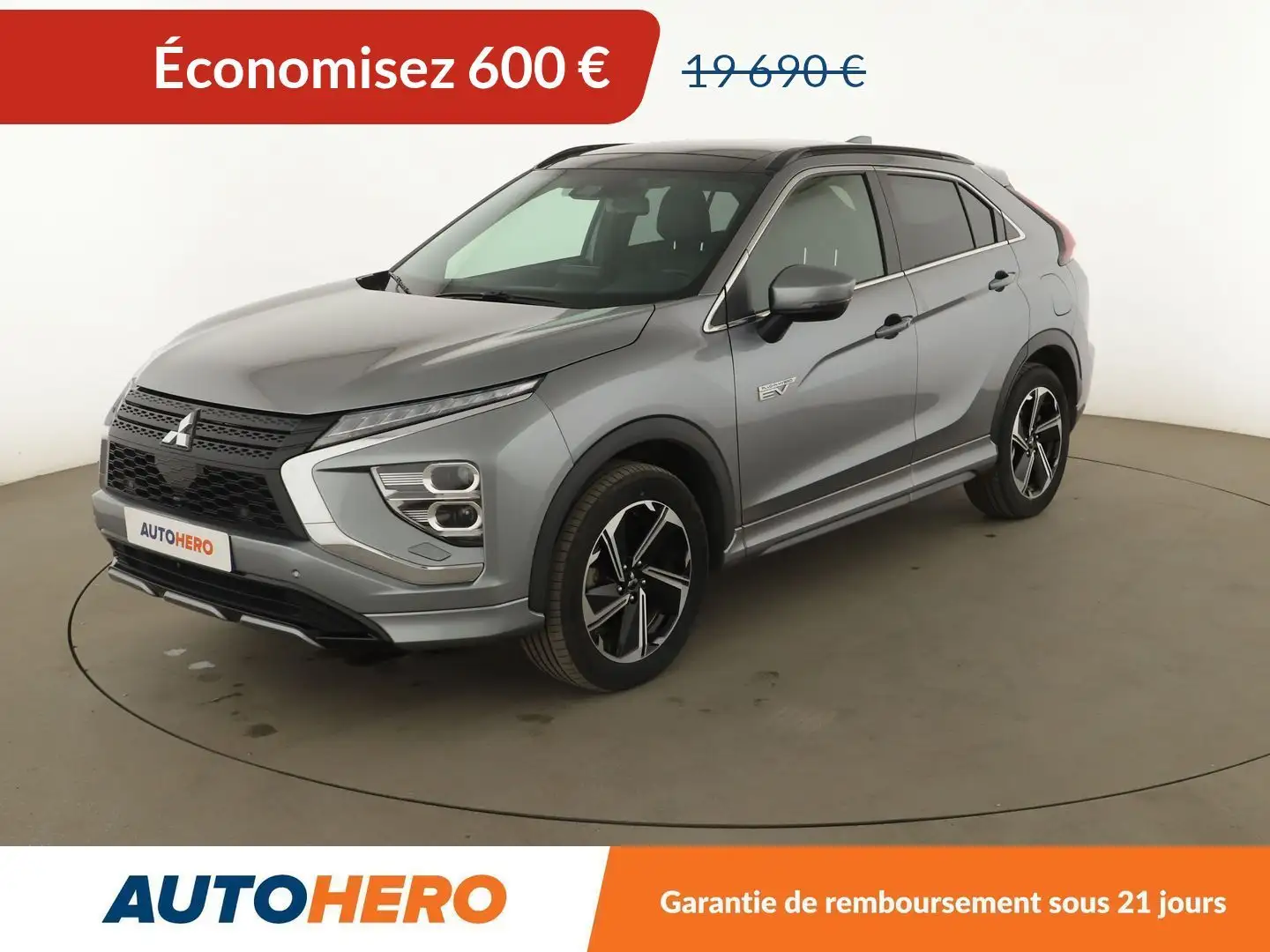 Mitsubishi Eclipse Cross 2.4 MIVEC PHEV Twin Motor Instyle 4WD Gris - 1